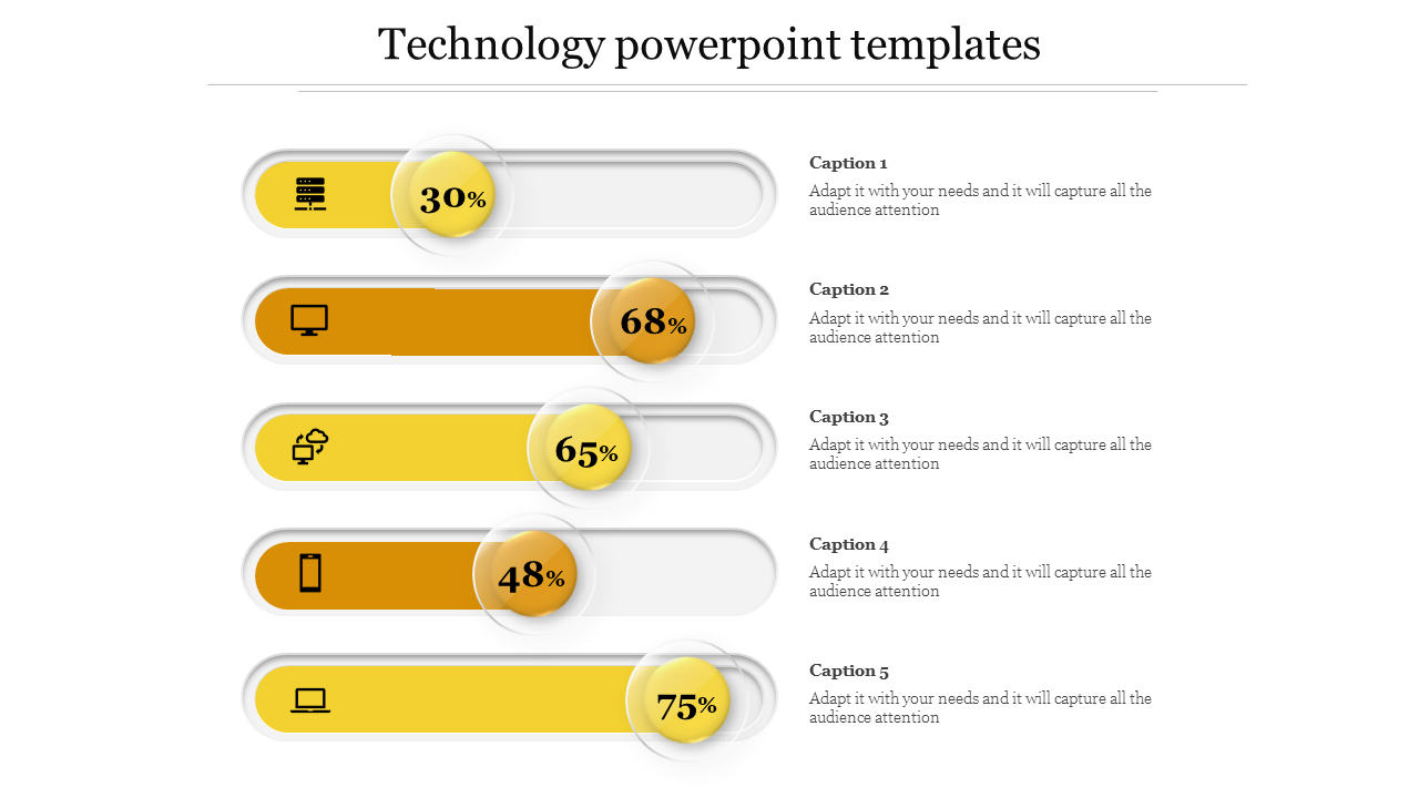 technology powerpoint templates-5-Yellow